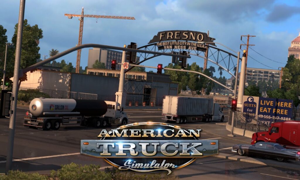 American Truck Simulator game