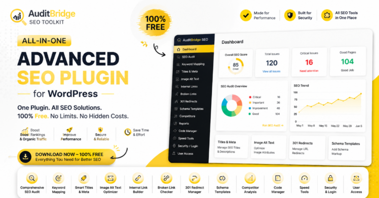 Free SEO Plugin for WordPress 1