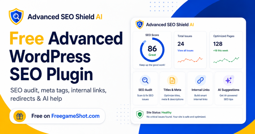 free advanced WordPress SEO plugin