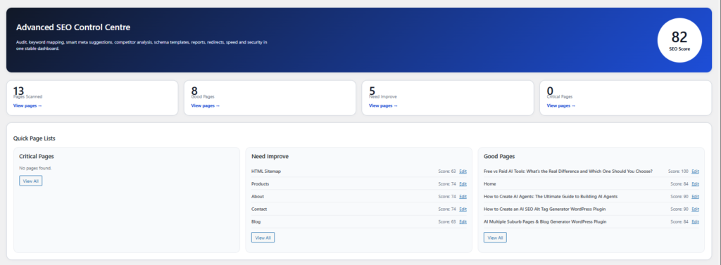 Advanced SEO Plugin for WordPress