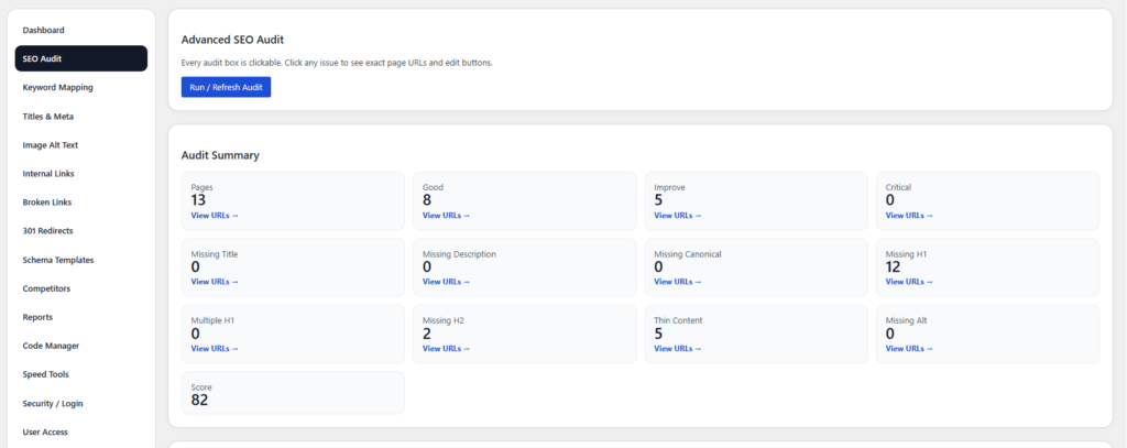 Free All-in-One SEO Toolkit