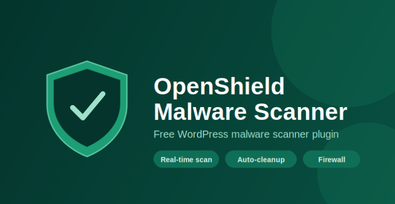 OpenShield Malware Scanner – Free WordPress Malware Scanner Plugin